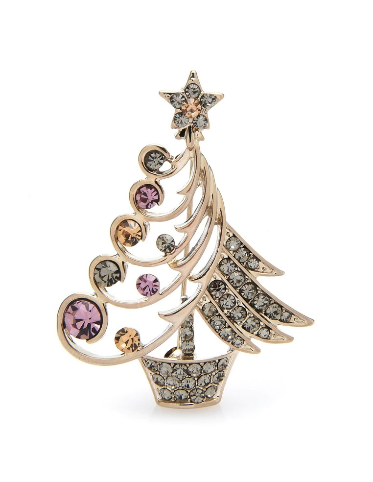 Broche sapin de noel