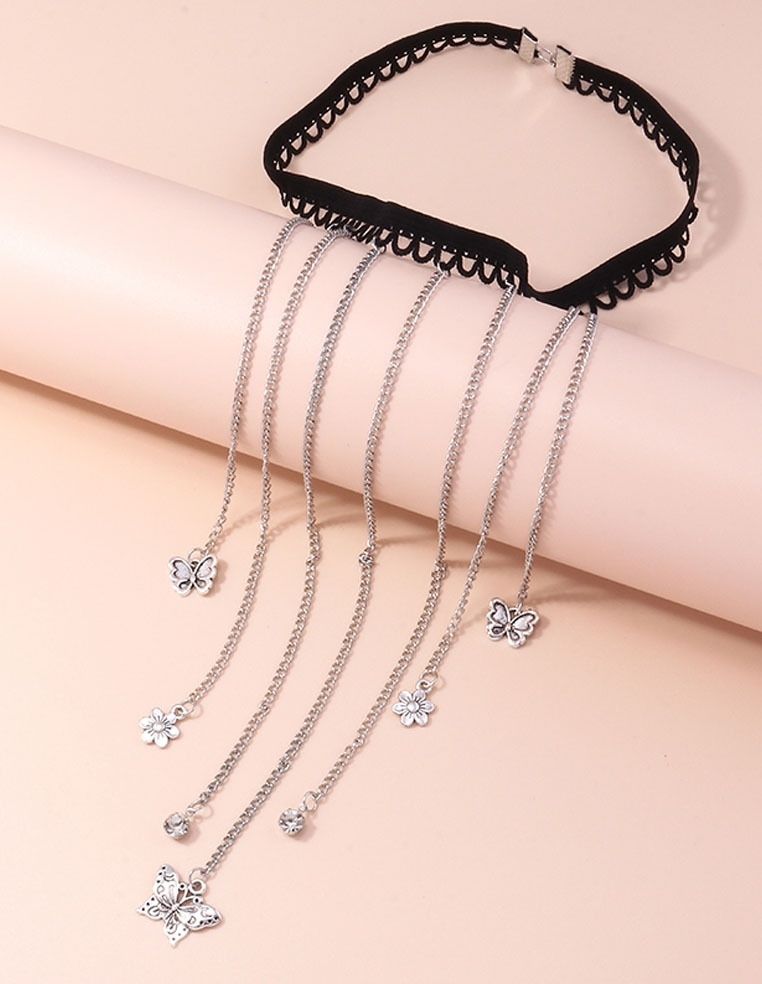 chaîne de jambe cuisse strass papillon chaîne de jambe cuisse strass papillon