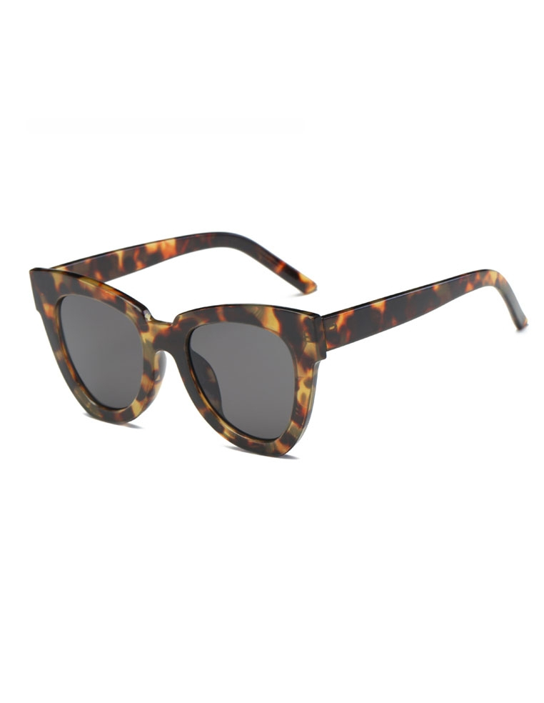 Lunettes de soleil pour femme en forme de papillon