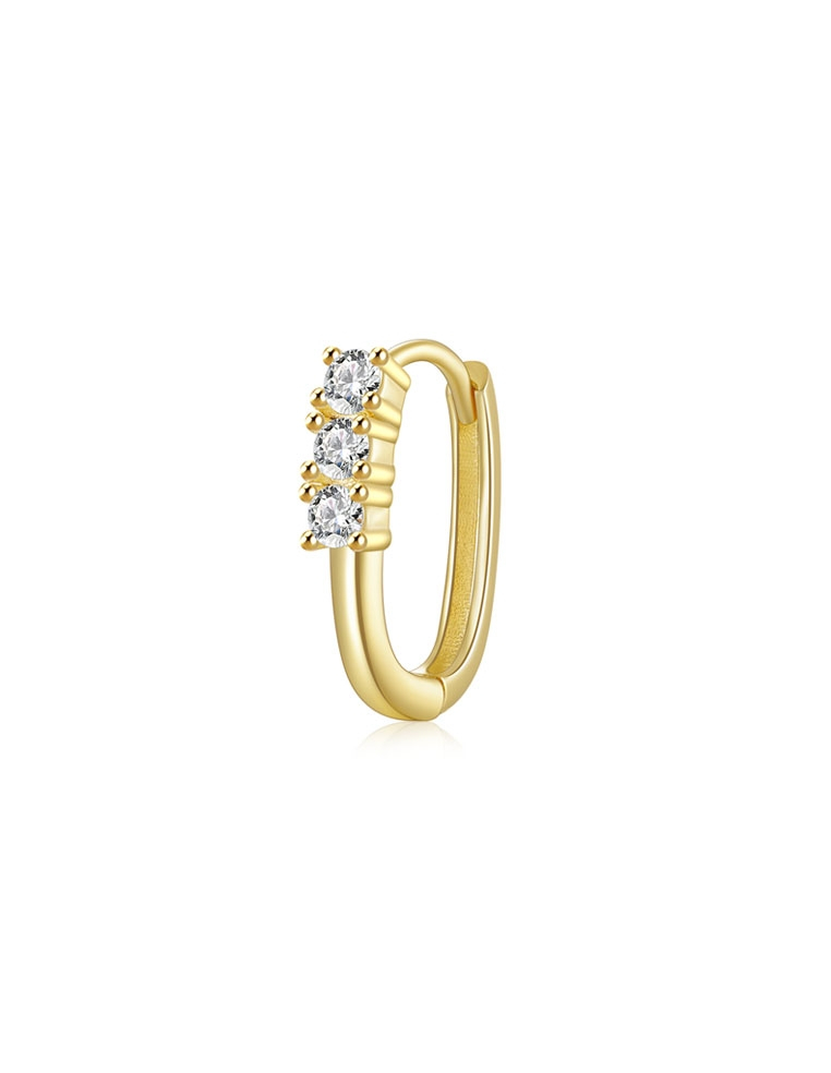 Boucle d'oreille piercing PASCALINE