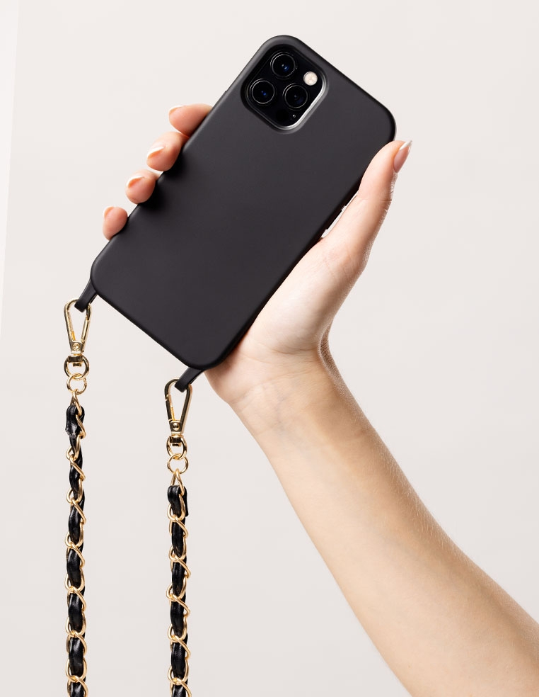 Coque chaine iPhone chanel