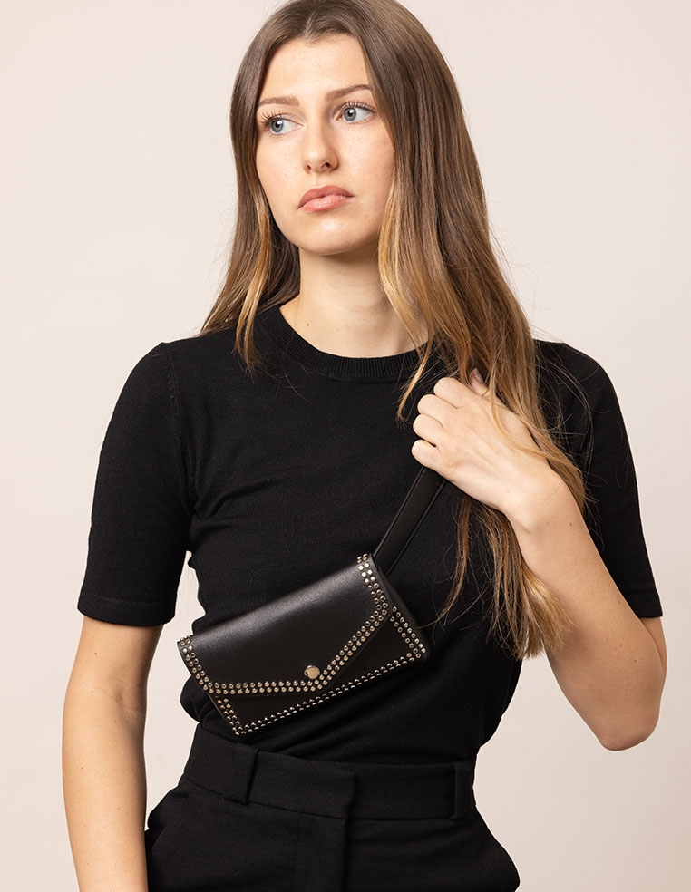 Pochette universelle de téléphone en cuir pour iPhone