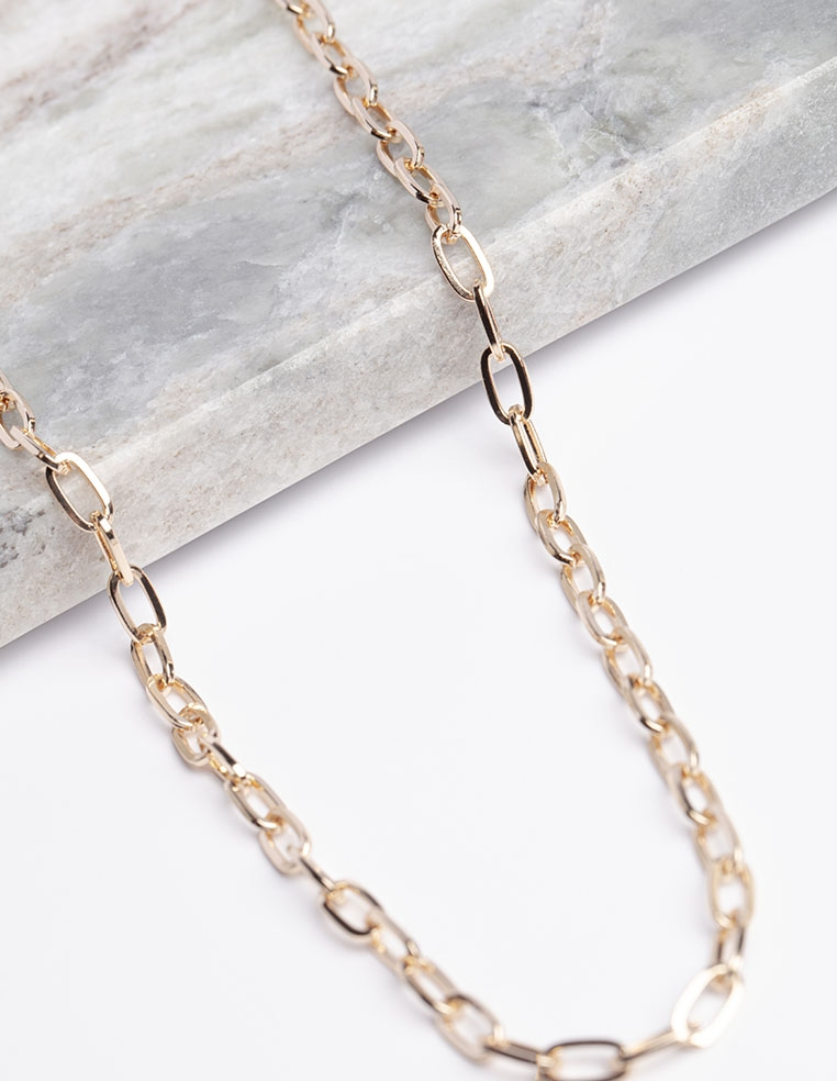 Chaîne à Lunettes maillons dorés