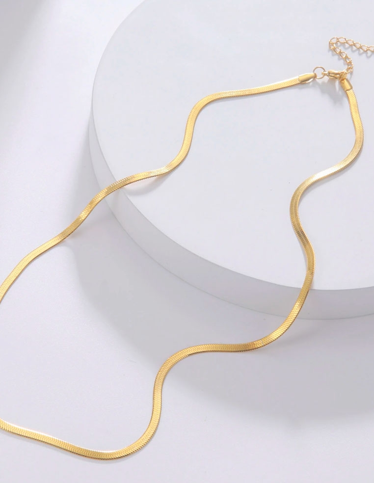 chaine a maille chevron dorée bijou pour femme ras du cou chaine a maille chevron dorée bijou pour femme ras du cou