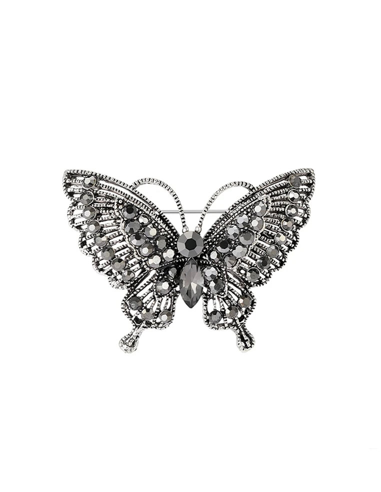 Broche en forme de papillon pour femme