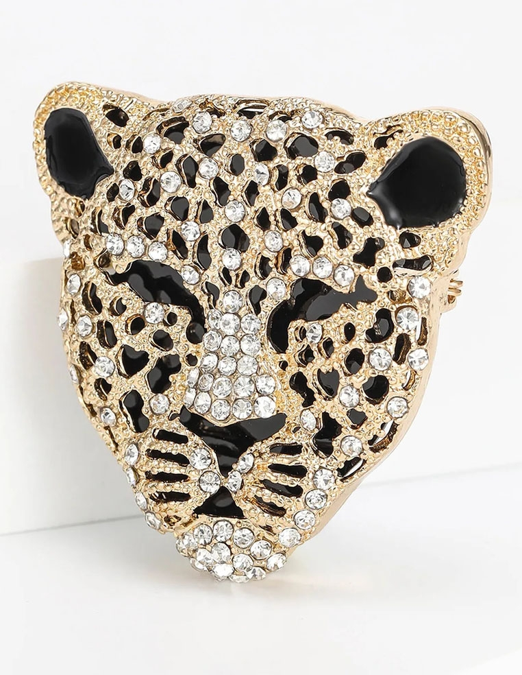 Broche leopard Broche leopard