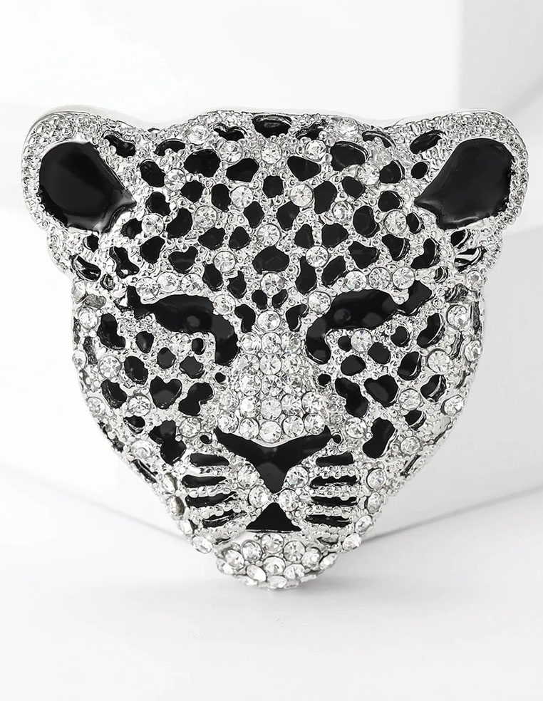 Broche leopard