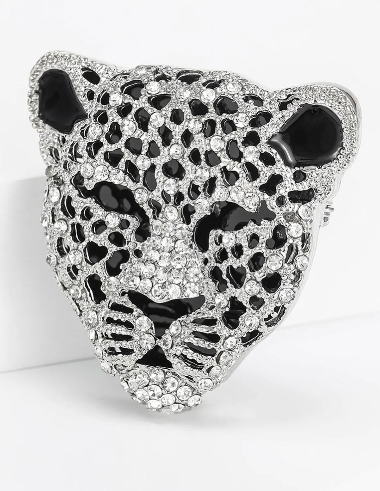 Broche leopard