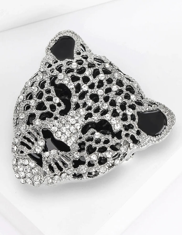 Broche leopard