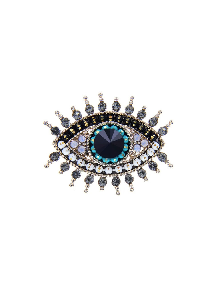 Broche forme oeil pour femme