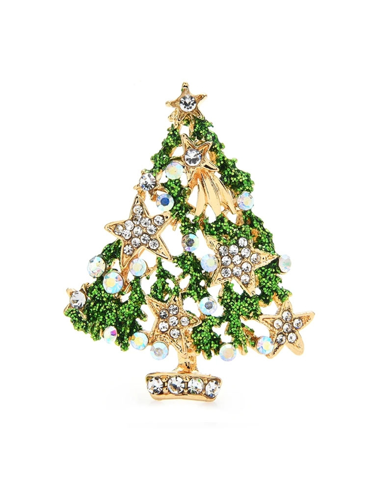 Broche sapin de noel