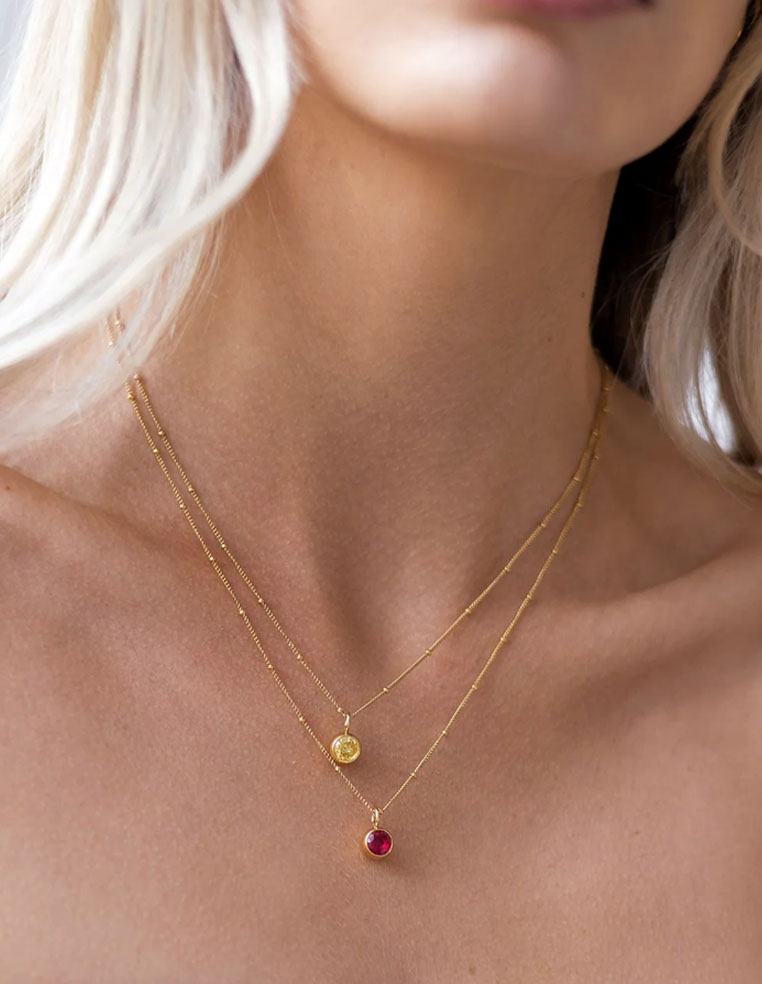 collier chaine et pendentif pierre de naissance collier chaine et pendentif pierre de naissance