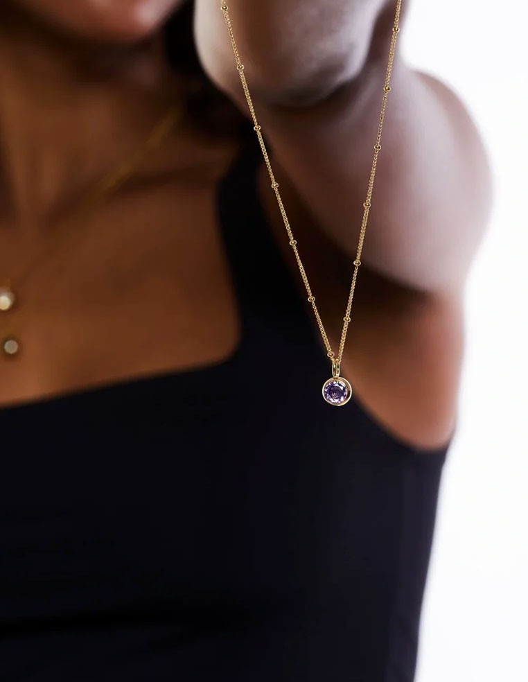 collier chaine et pendentif pierre de naissance collier chaine et pendentif pierre de naissance