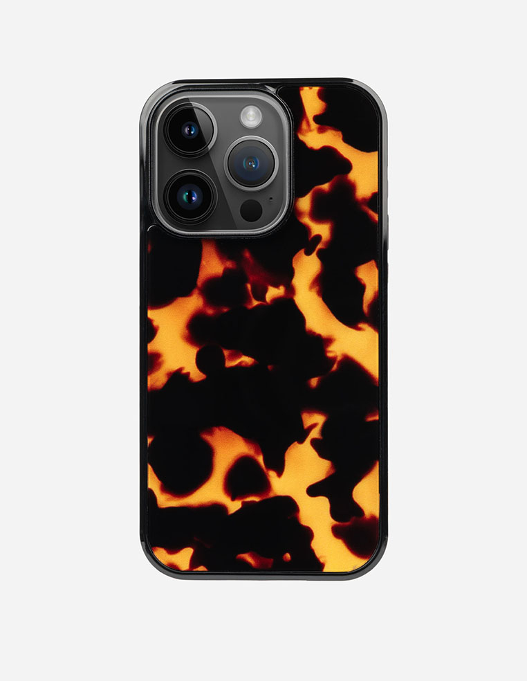 Étui coque Apple iPhone motif tortoise écaille de tortue
