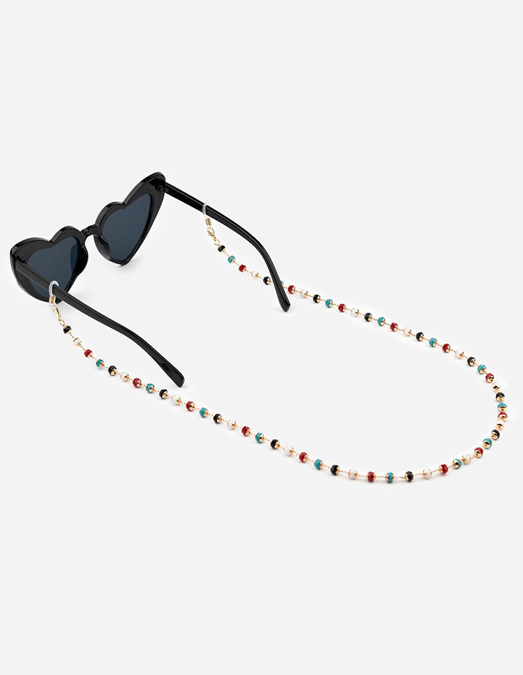 chaîne à lunettes femme