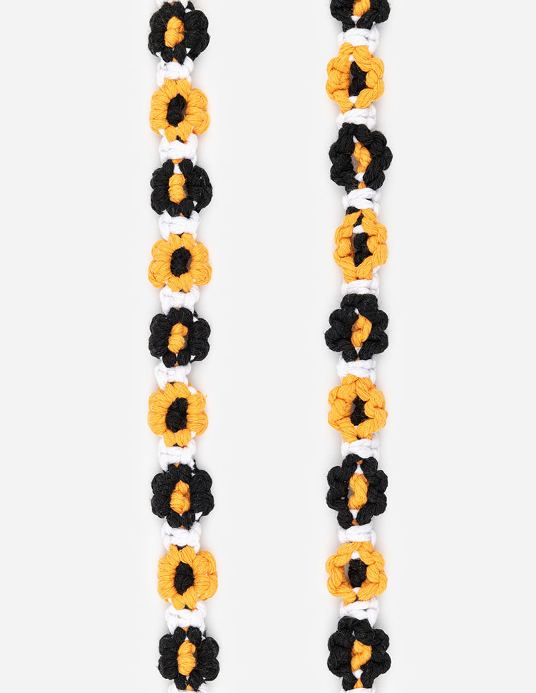 Cordon tressé fleur chaine de téléphone iPhone Cordon tressé fleur chaine de téléphone iPhone