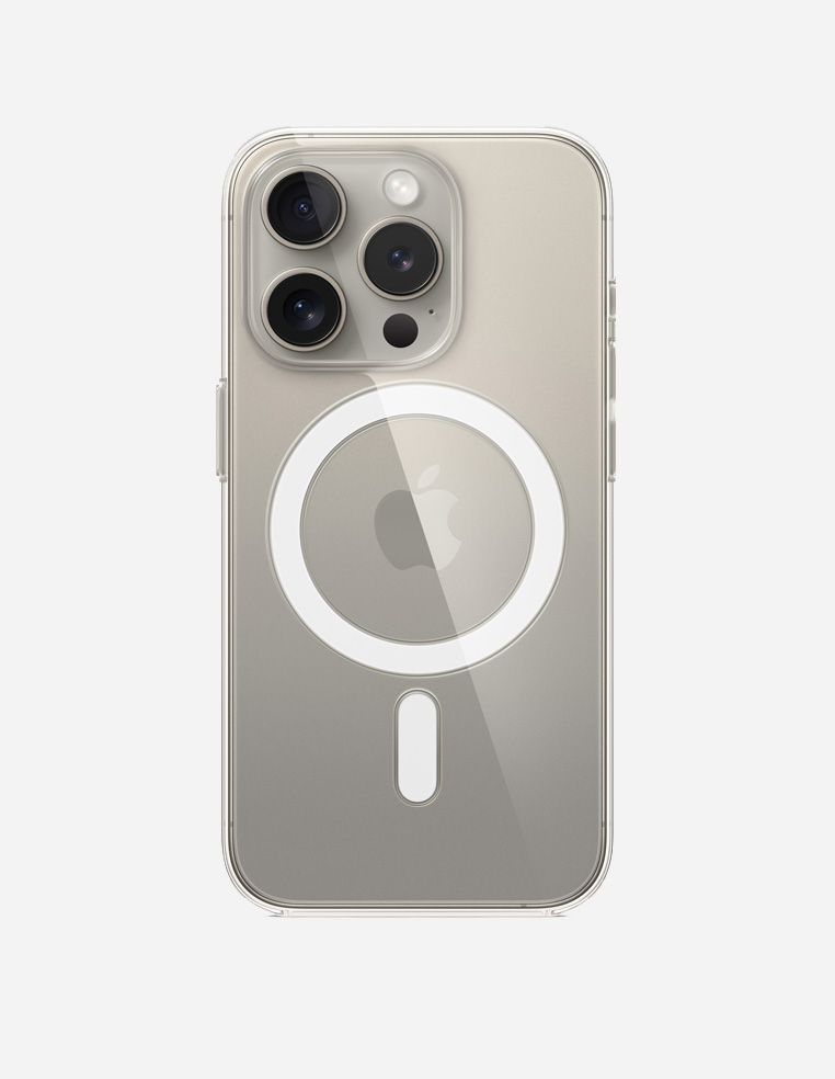 Coque iPhone transparente MagSafe