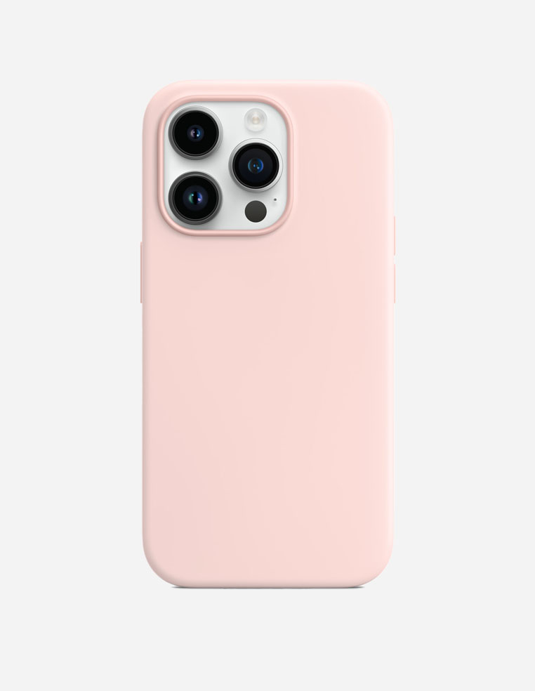 Coque en silicone Bleu avec MagSafe pour iPhone 16 Pro Max - iPhone 15 - iPhone 14 - Bleu
