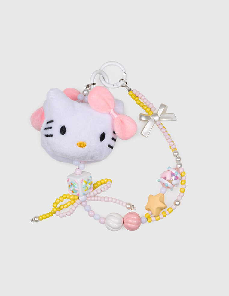 Bijou de sac HELLO KITTY marron