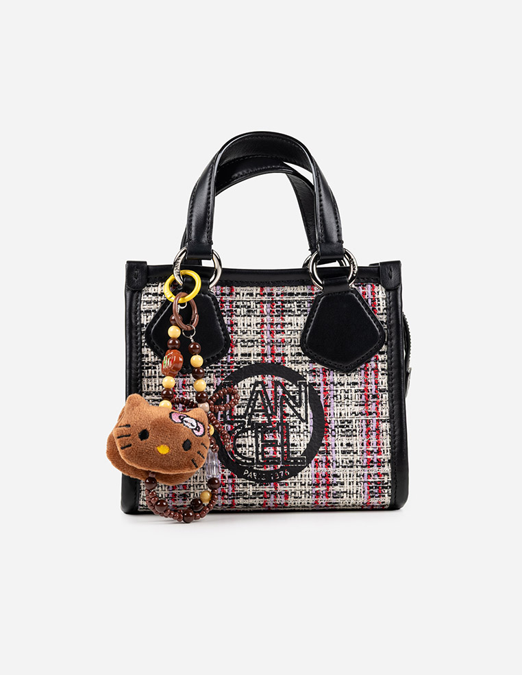 Bijou de sac HELLO KITTY marron 2