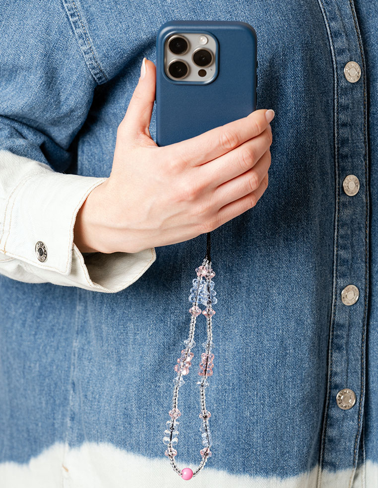 coque en cuir bleu iPhone 16 Pro Max iPhone 15 Pro Max