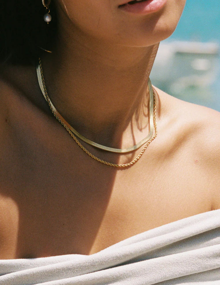 Collier double LOUNA Collier double LOUNA