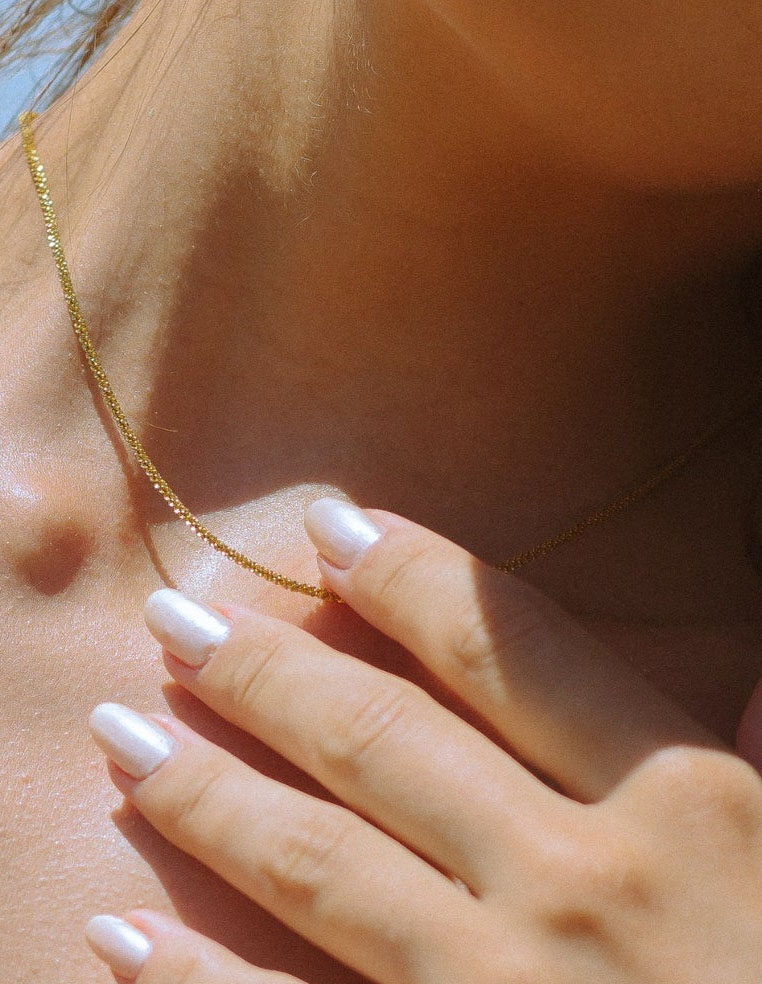 collier ras du coup choker chaîne en plaqué or 18k pour femme collier ras du coup choker chaîne en plaqué or 18k pour femme