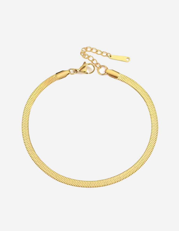 Bracelet femme maille serpent plaqué or – Bijou élégant et waterproof Bracelet femme maille serpent plaqué or – Bijou élégant et waterproof