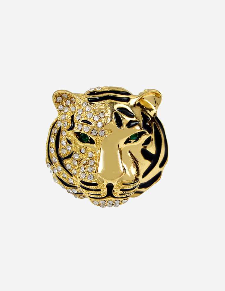 Broche tête de lion