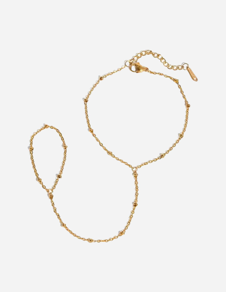chaine de doigt bracelet de main bijou femme