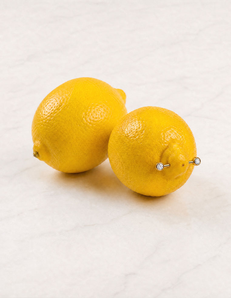 Piercing de poitrine pour femme