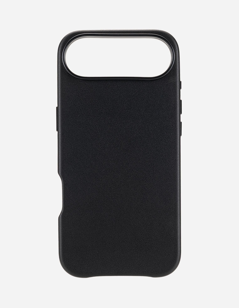 Coque en cuir noir  iPhone Air