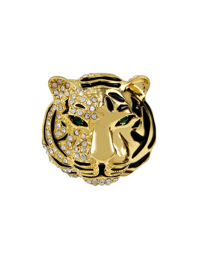 Broche tête de lion