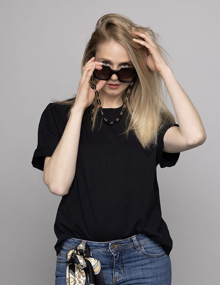 Chaîne à Lunettes écaille